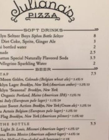 Juliana’s Pizza